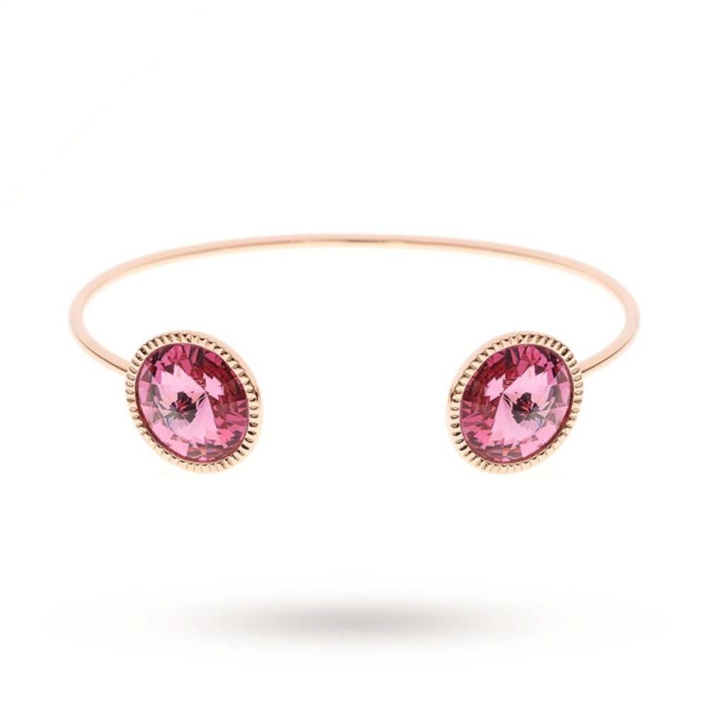 Ted Baker Rose Gold Revenna Rivoli Crystal Cuff